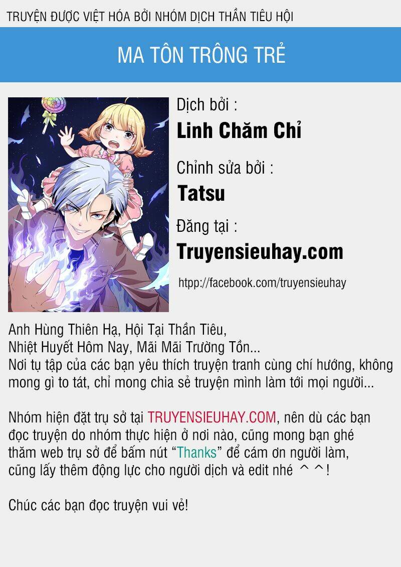 Ma Tôn Trông Trẻ