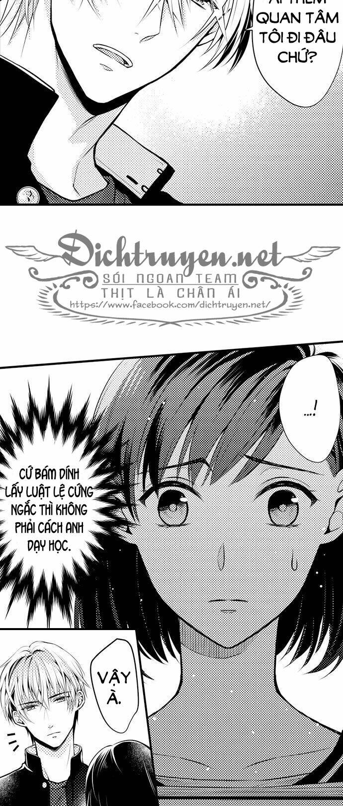 Điên đảo cùng chàng giáo viên nổi loạn [Chap 1-9] - Page 8