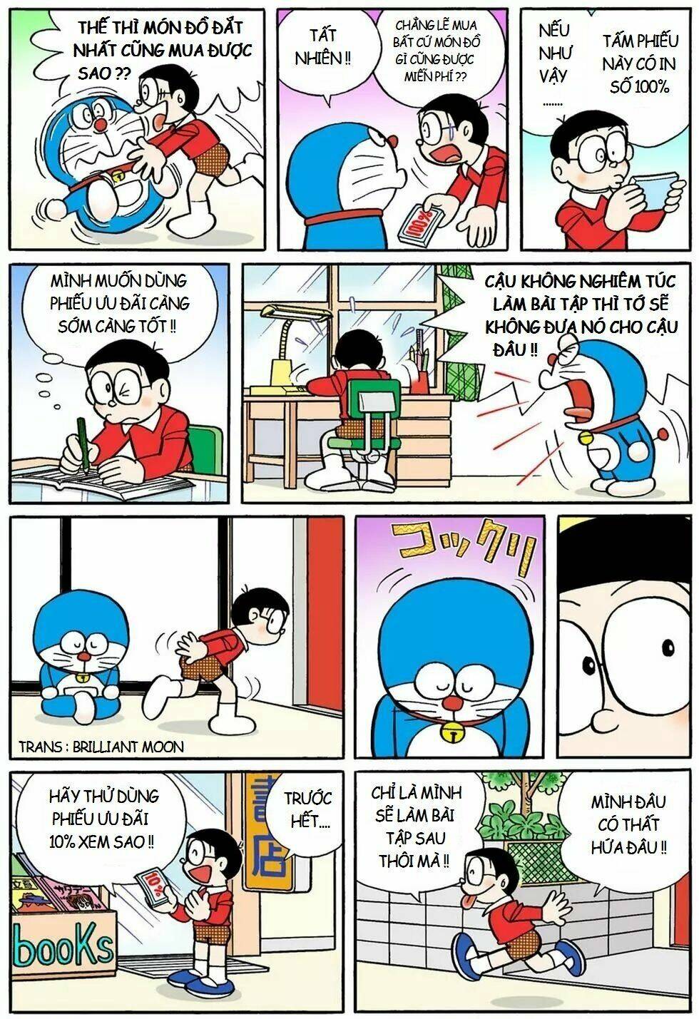 Truyện ngắn Doraemon mới nhất [Chap 1-11] - Page 4