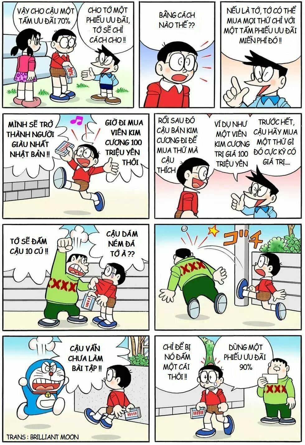 Truyện ngắn Doraemon mới nhất [Chap 1-11] - Page 6