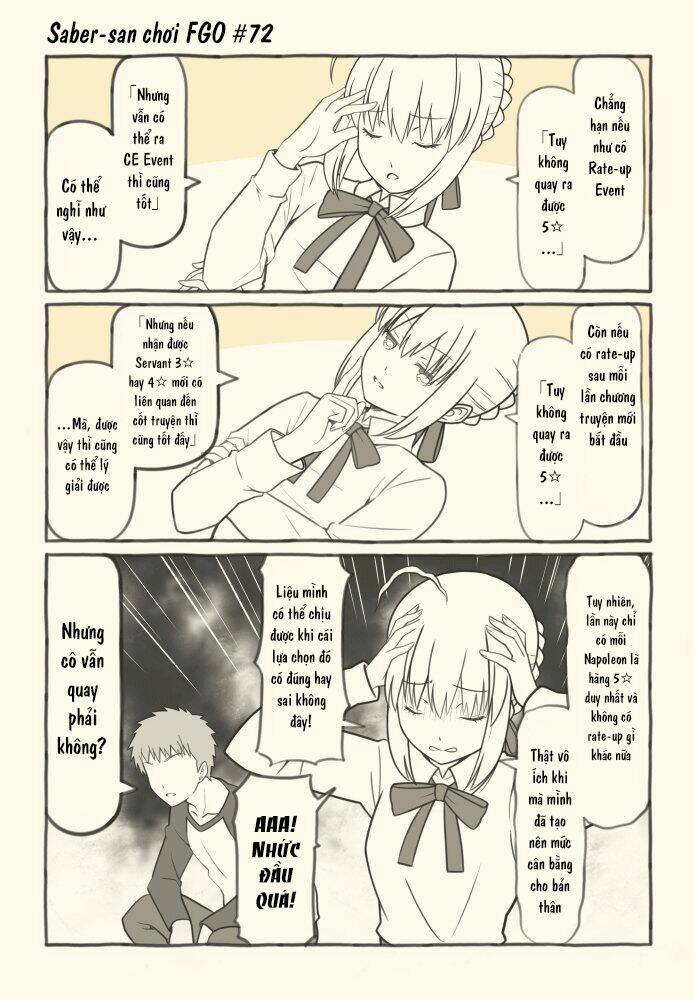 Saber-san chơi FGO! [Chap 1-51] - Page 30