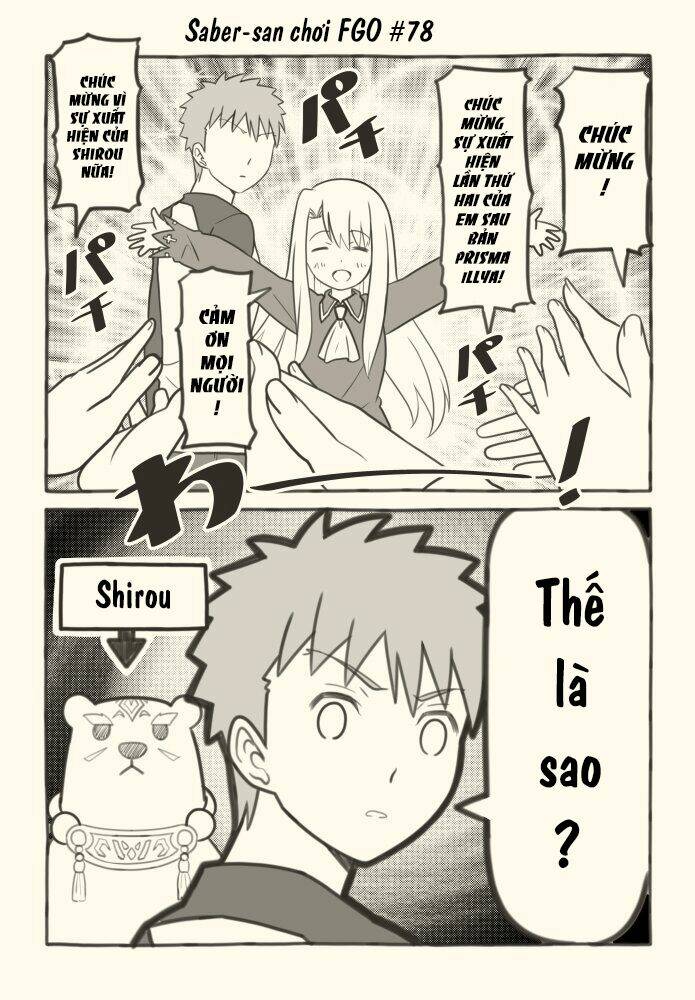 Saber-san chơi FGO! [Chap 1-51] - Page 36