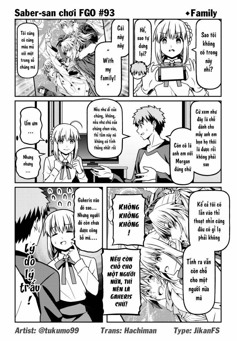 Saber-san chơi FGO! [Chap 1-51] - Page 49