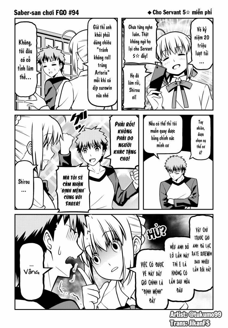 Saber-san chơi FGO! [Chap 1-51] - Page 50