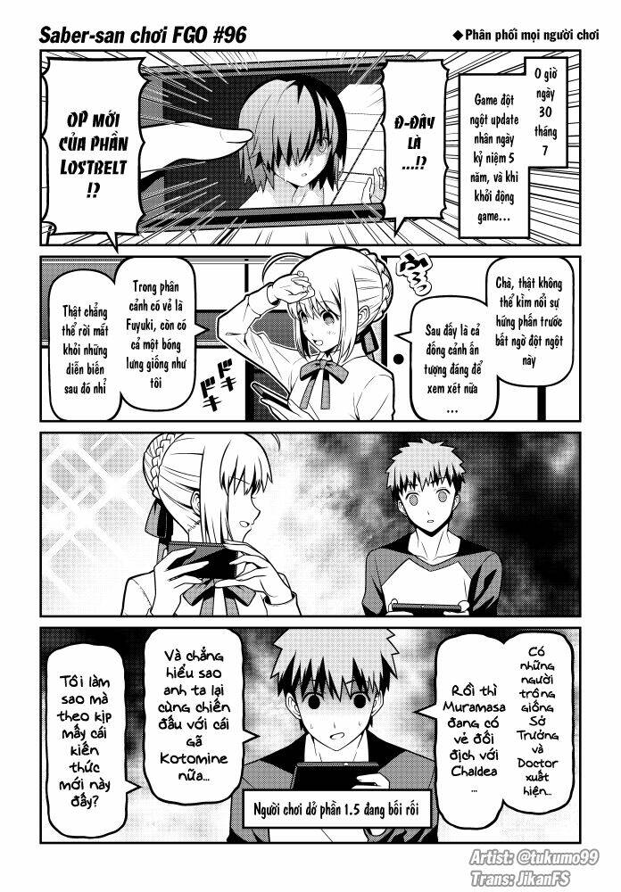 Saber-san chơi FGO! [Chap 1-51] - Page 52