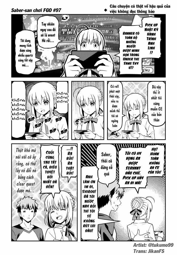 Saber-san chơi FGO! [Chap 1-51] - Page 53