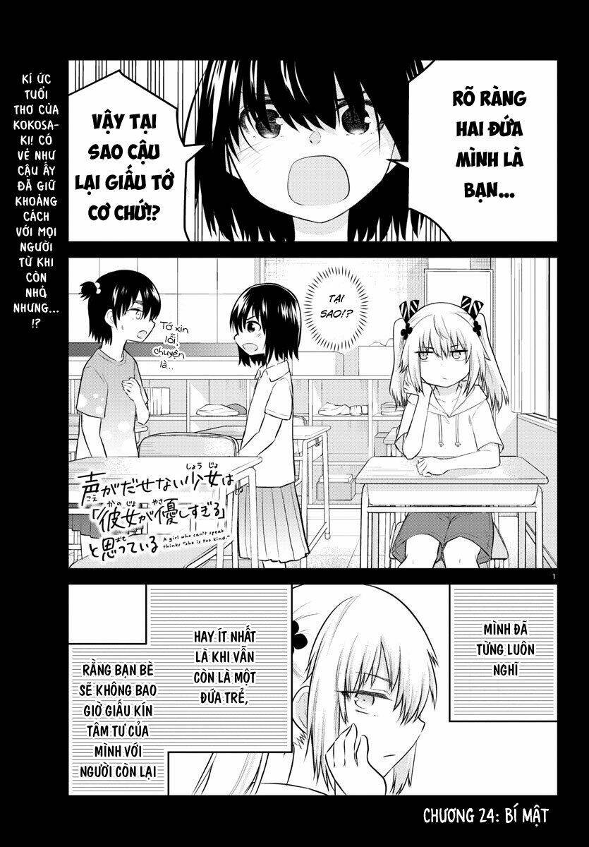 Koe ga dasenai Shoujo wa Kanojo ga Yasashisugiru to Omotte iru [Chap 1-38] - Page 2