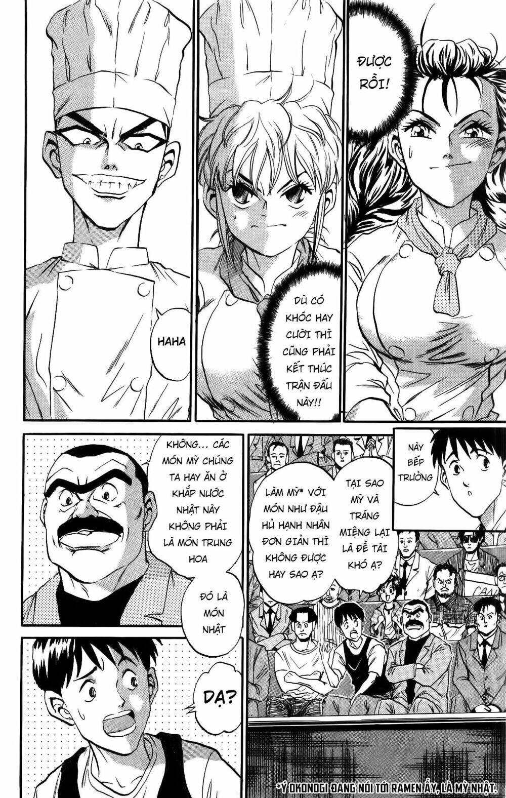 Read Hentai Image page_4 in comic Iron Wok Jan – Đầu Bếp Siêu Đẳng - Chapter 27 - mwmanga.net