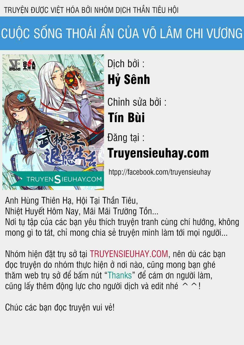 Cuộc sống thoái ẩn của võ lâm chi vương [Chap 0-114]