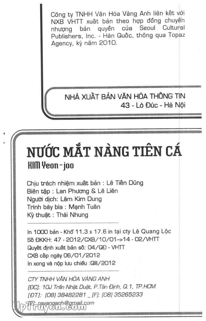 Nước Mắt Nàng Tiên Cá [Chap 1-14] - Page 2