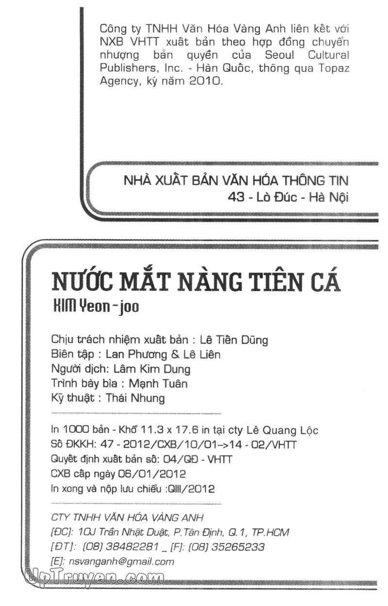 Nước Mắt Nàng Tiên Cá [Chap 1-14] - Page 2