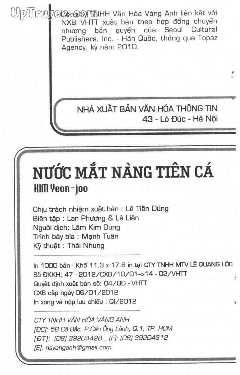 Nước Mắt Nàng Tiên Cá [Chap 1-14] - Page 2