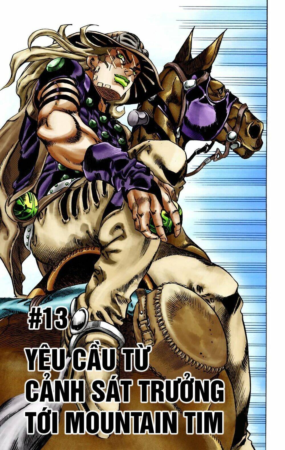 Cuộc Phiêu Lưu Bí Ẩn Phần 7: Steel Ball Run Chapter 13 - TC Truyện