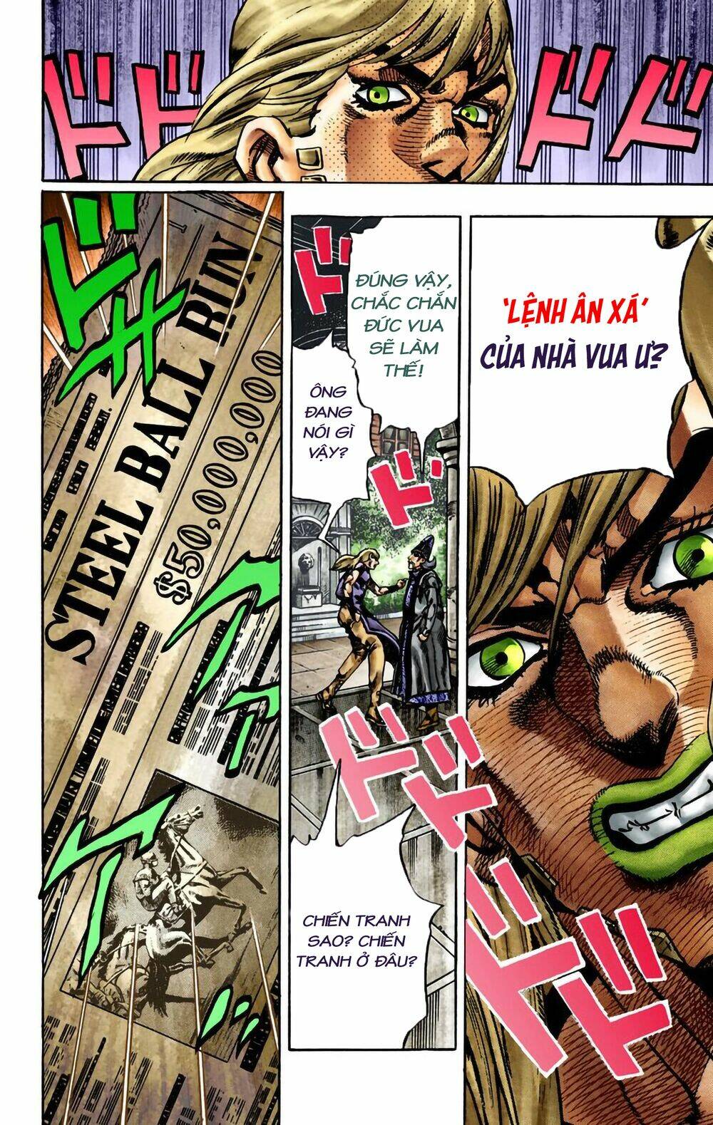 Cuộc Phiêu Lưu Bí Ẩn Phần 7: Steel Ball Run Chapter 21 - TC Truyện