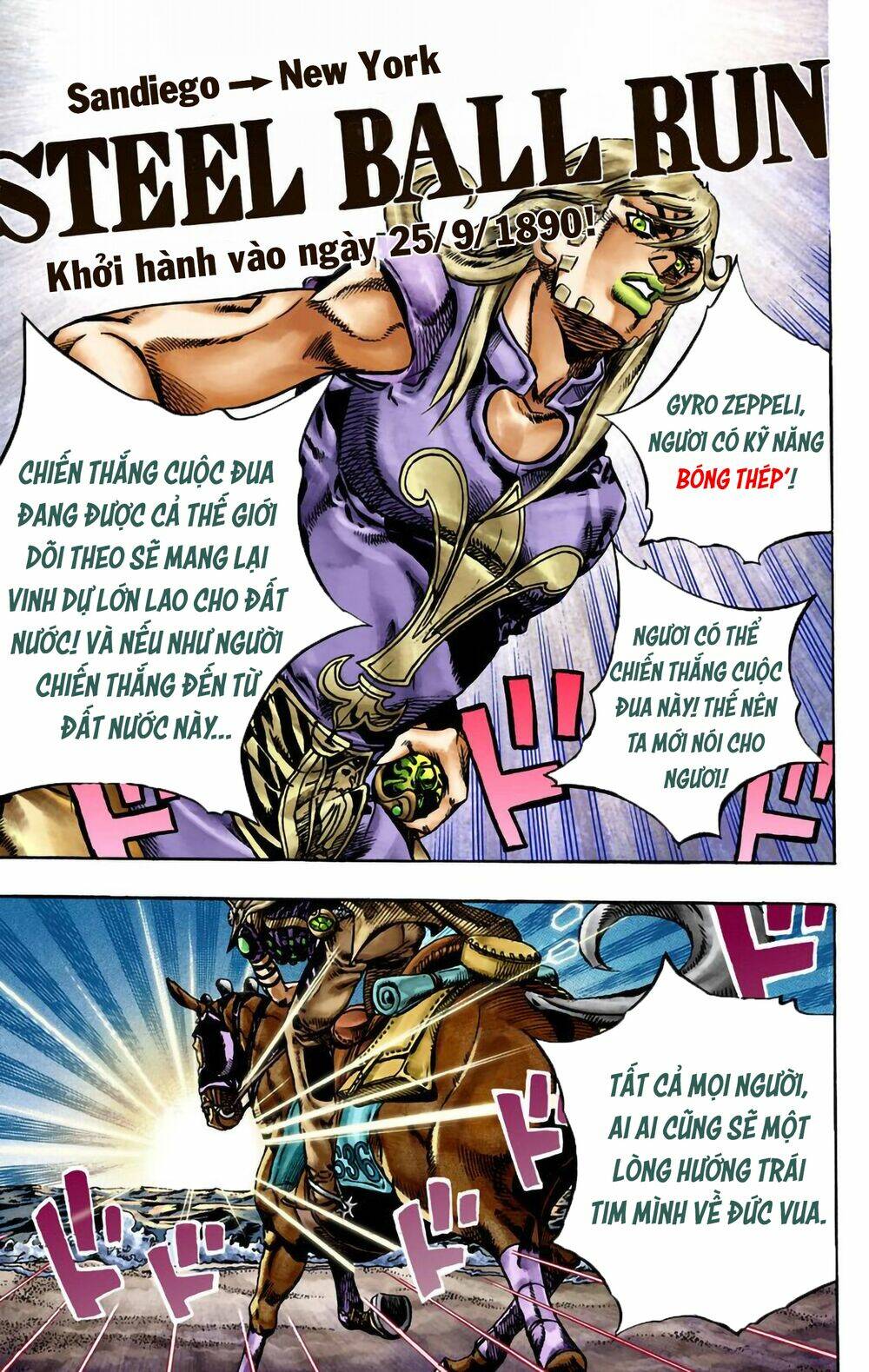 Cuộc Phiêu Lưu Bí Ẩn Phần 7: Steel Ball Run Chapter 21 - TC Truyện