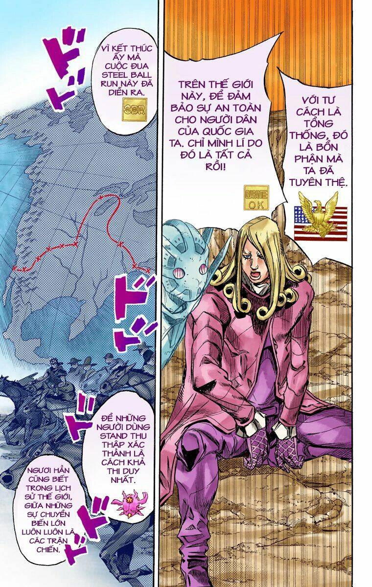 Cuộc Phiêu Lưu Bí Ẩn Phần 7 Steel Ball Run [Chap 1-95] - Page 16