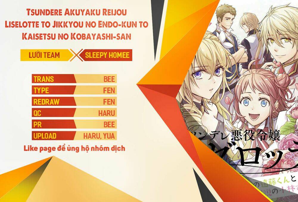 Tsundere Akuyaku Reijou Liselotte To Jikkyou No Endo-kun To Kaisetsu No Kobayashi-san Chapter 6.2 - TC Truyện