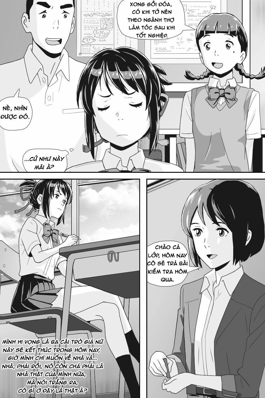 Tên cậu là gì Nghĩ ngợi & Mộng mơ [Chap 1-10] - Page 35