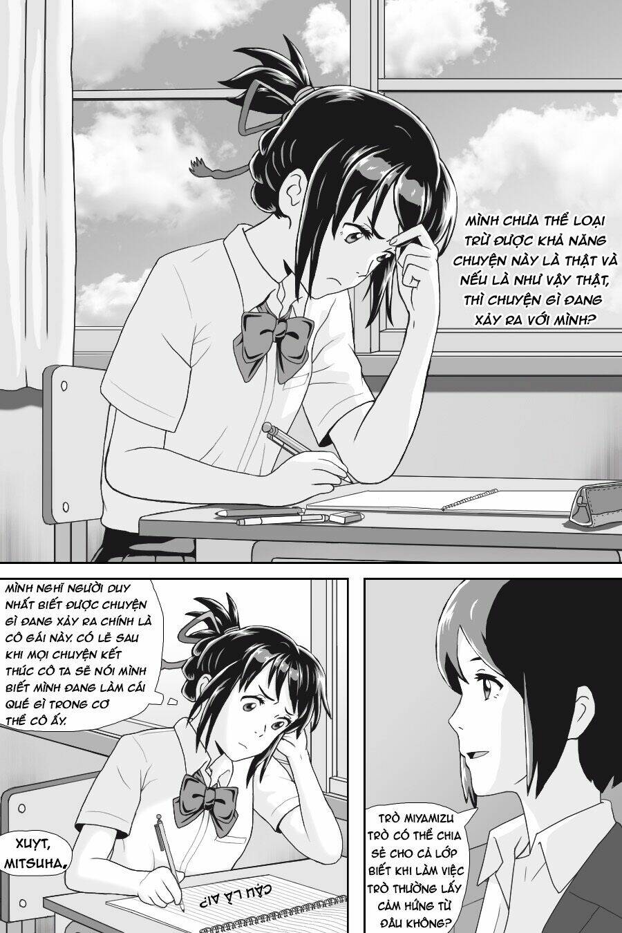 Tên cậu là gì Nghĩ ngợi & Mộng mơ [Chap 1-10] - Page 36