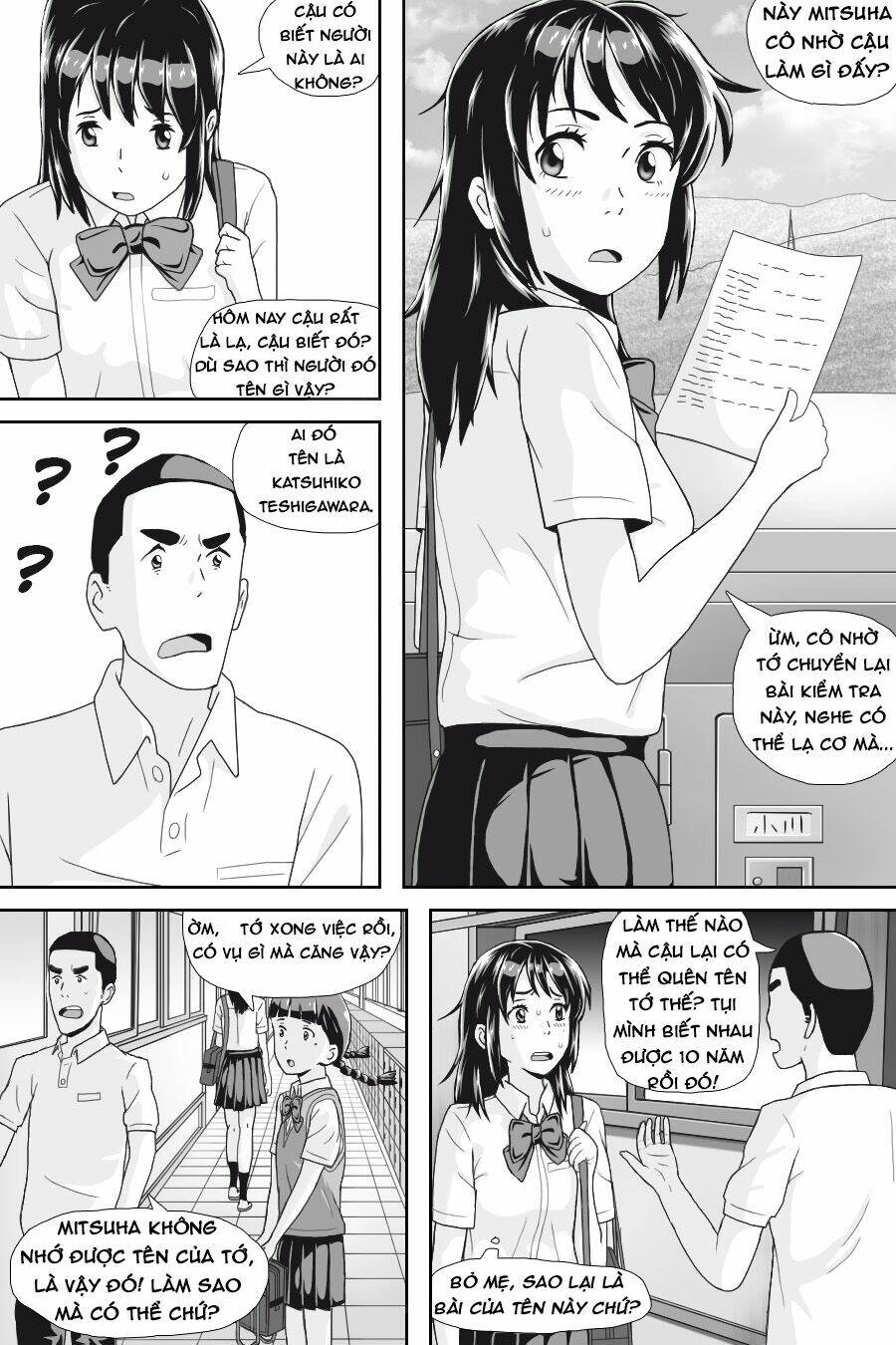 Tên cậu là gì Nghĩ ngợi & Mộng mơ [Chap 1-10] - Page 40