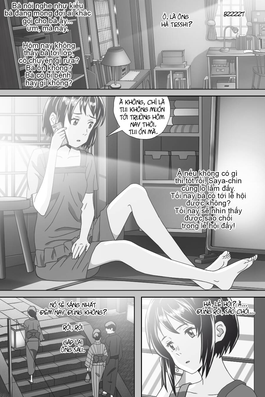 Tên cậu là gì Nghĩ ngợi & Mộng mơ [Chap 1-10] - Page 45