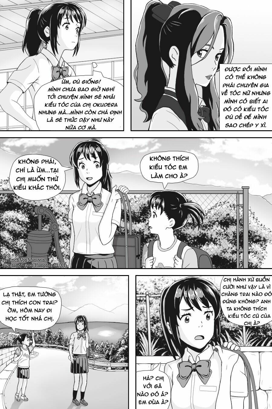 Tên cậu là gì Nghĩ ngợi & Mộng mơ [Chap 1-10] - Page 8