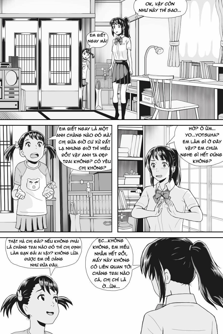 Tên cậu là gì Nghĩ ngợi & Mộng mơ [Chap 1-10] - Page 16