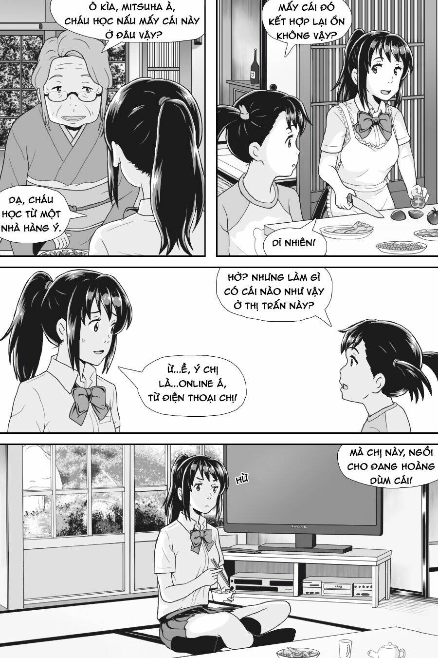 Tên cậu là gì Nghĩ ngợi & Mộng mơ [Chap 1-10] - Page 18