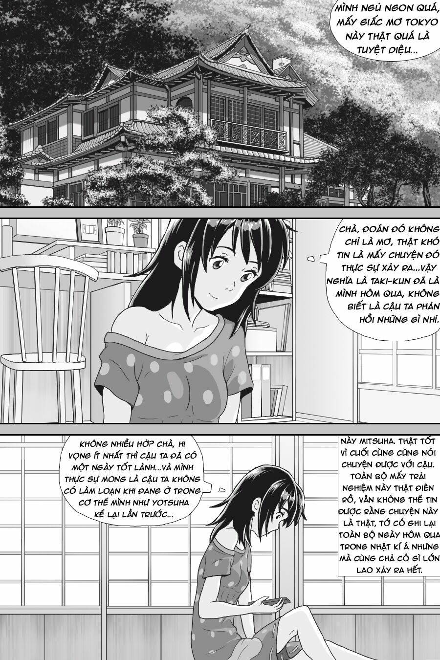 Tên cậu là gì Nghĩ ngợi & Mộng mơ [Chap 1-10] - Page 39