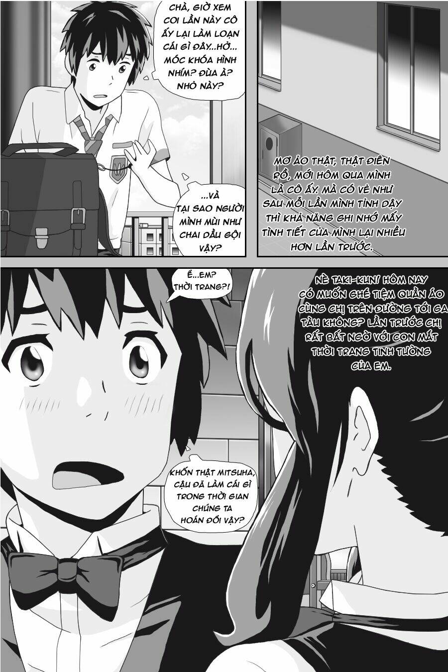 Tên cậu là gì Nghĩ ngợi & Mộng mơ [Chap 1-10] - Page 39