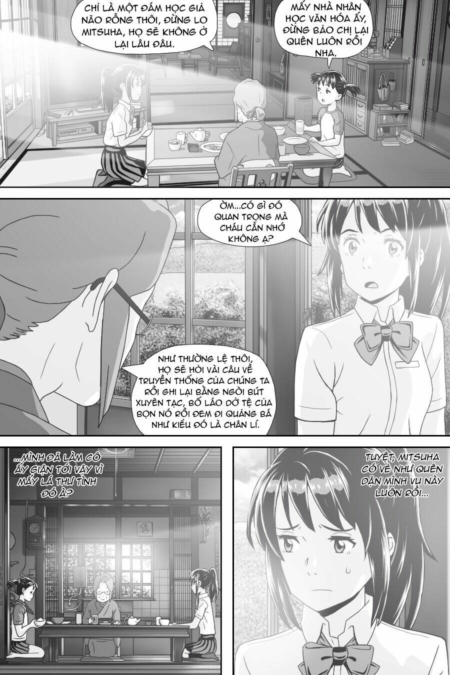 Tên cậu là gì Nghĩ ngợi & Mộng mơ [Chap 1-10] - Page 8