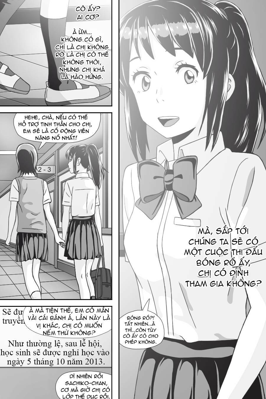 Tên cậu là gì Nghĩ ngợi & Mộng mơ [Chap 1-10] - Page 15