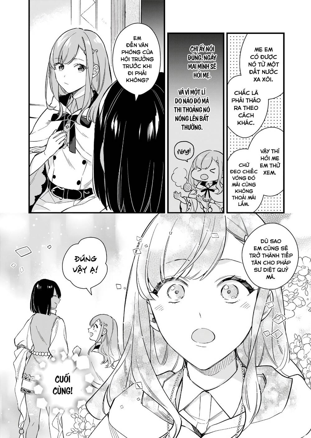 Mahou Sekai No Uketsuke Jou Ni Naritaidesu Chapter 17 - TC Truyện