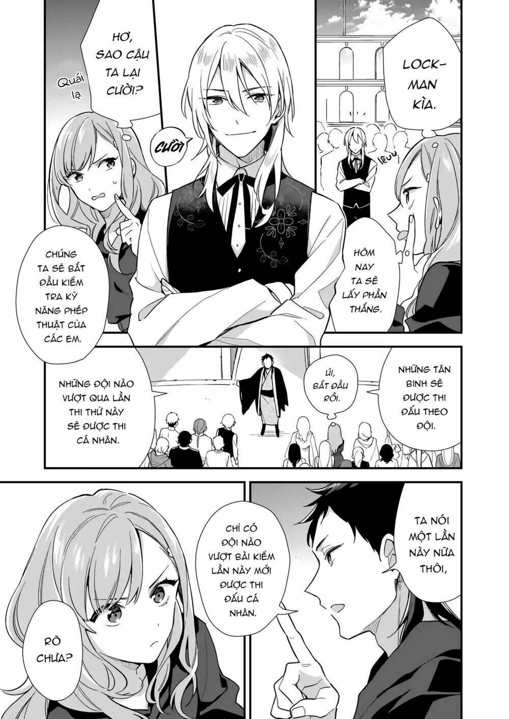 Mahou Sekai No Uketsuke Jou Ni Naritaidesu Chapter 3.1 - TC Truyện