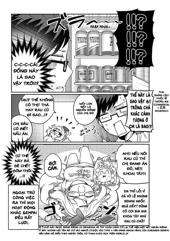 Trang truyện page_5 trong truyện tranh Kurumida-senpai No Guttara Kawaii Himitsu - Chapter 2 - truyentvn.net