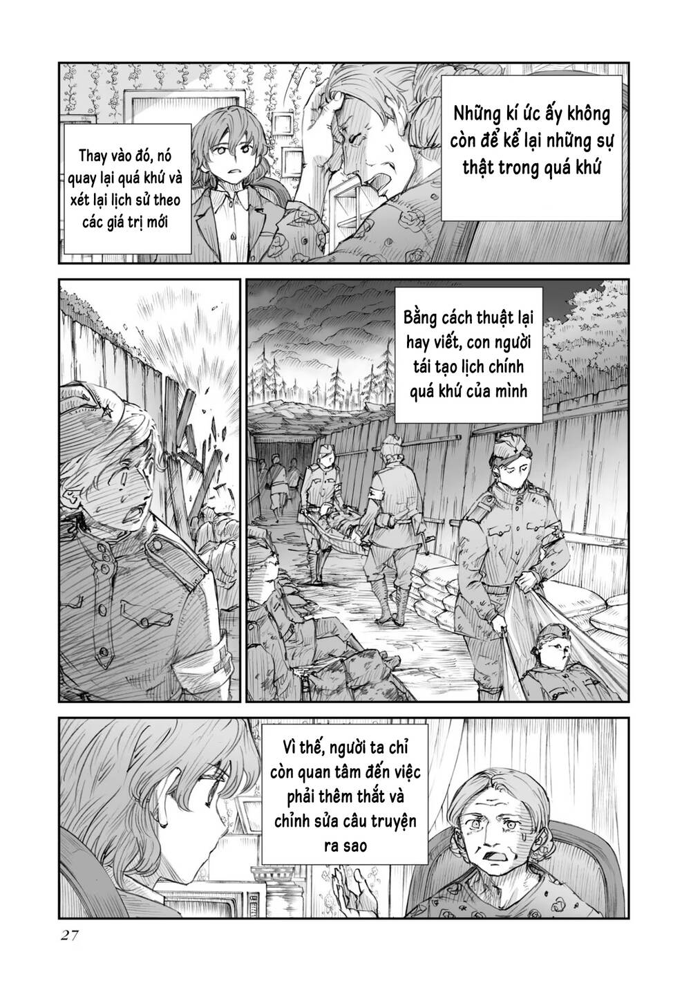 Trang truyện page_3 trong truyện tranh Chiến Tranh Không Có Một Khuôn Mặt Phụ Nữ - Chapter 13 - truyentvn.net