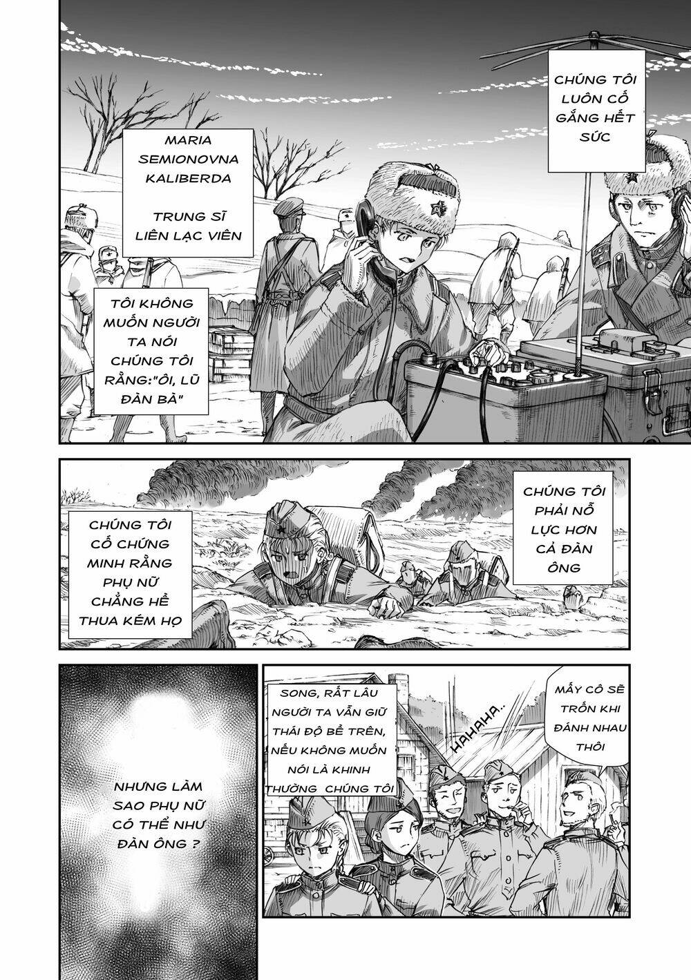 Trang truyện page_8 trong truyện tranh Chiến Tranh Không Có Một Khuôn Mặt Phụ Nữ - Chapter 5 - truyentvn.net