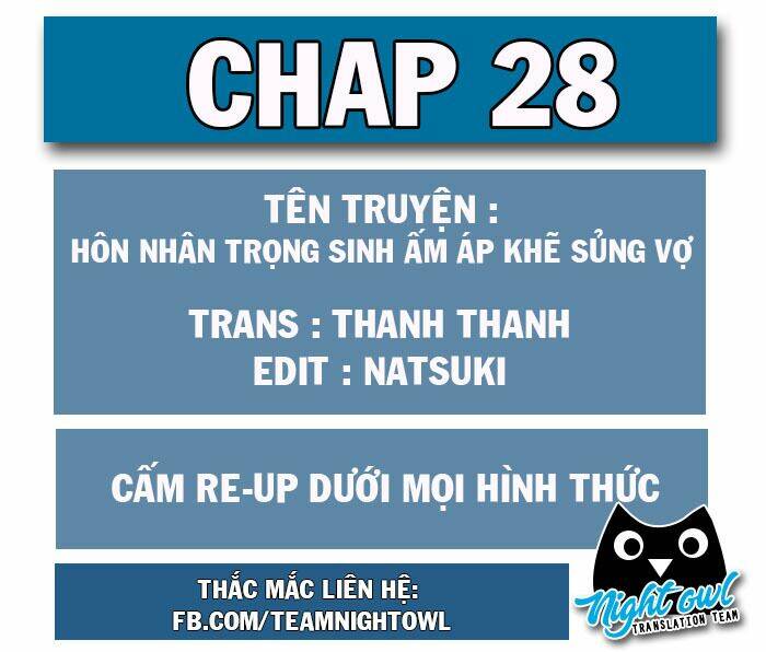 Trang truyện page_1 trong truyện tranh Hôn Nhân Trọng Sinh Nhẹ Nhàng Ấm Áp Sủng Vợ - Chapter 28 - truyentvn.net