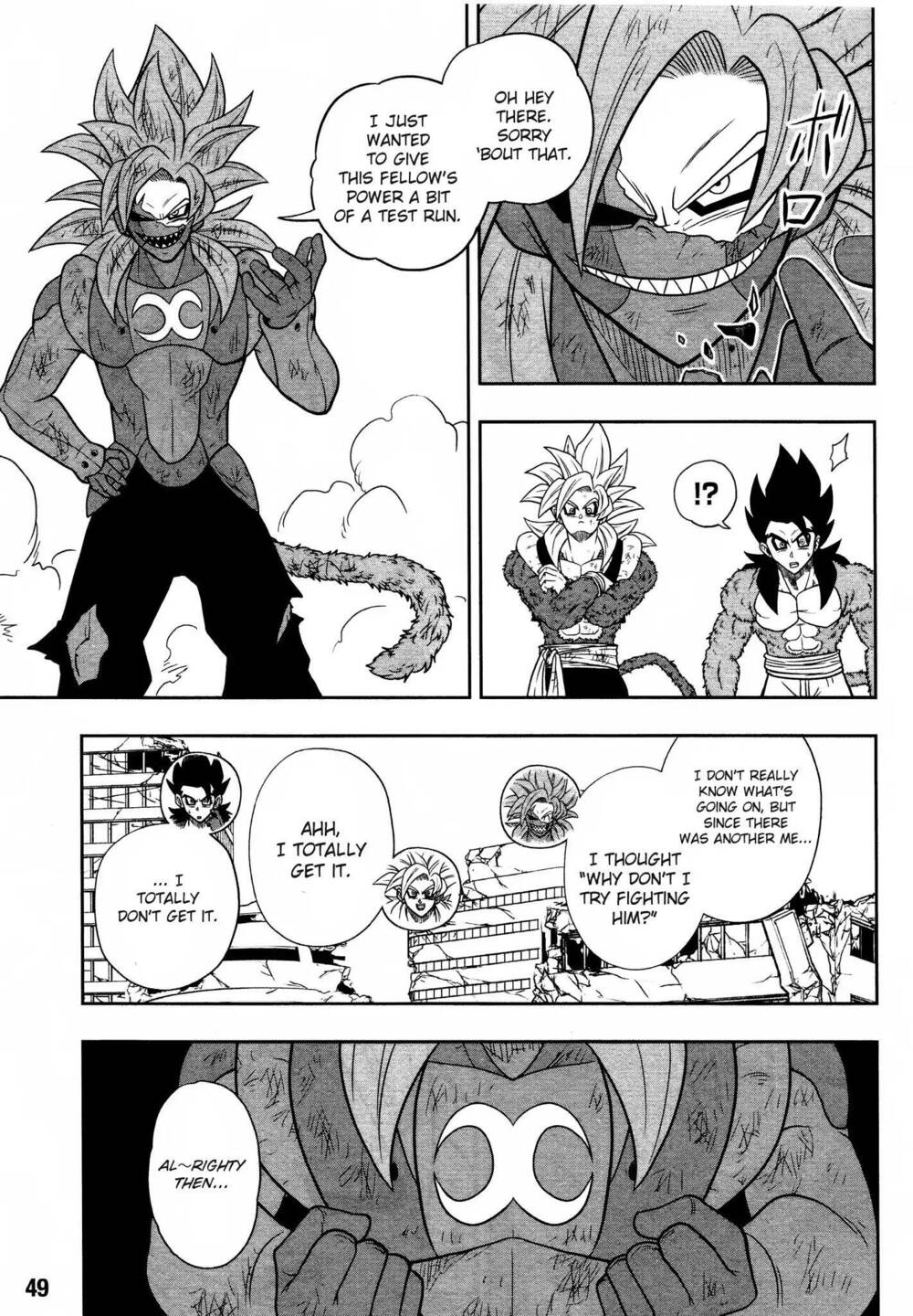 Trang truyện page_18 trong truyện tranh Super Dragon Ball Heroes Dark Demon Realm Mission! - Chapter 13 - truyentvn.net