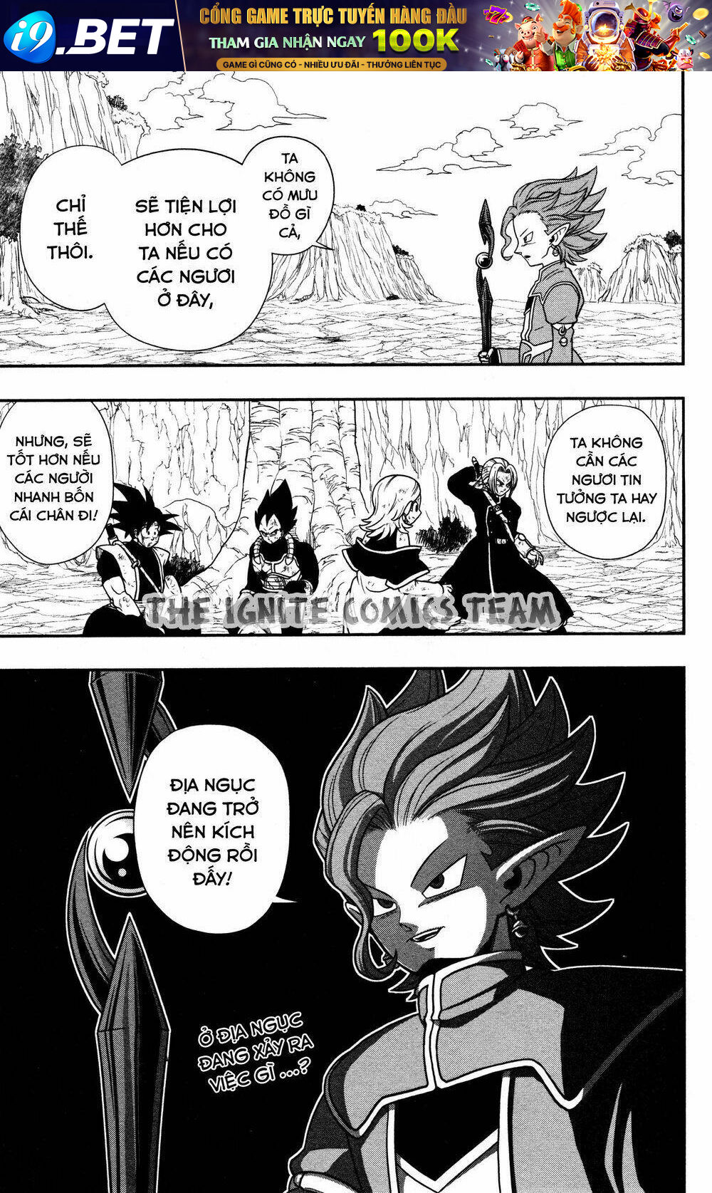 Trang truyện page_27 trong truyện tranh Super Dragon Ball Heroes Dark Demon Realm Mission! - Chapter 6 - truyentvn.net