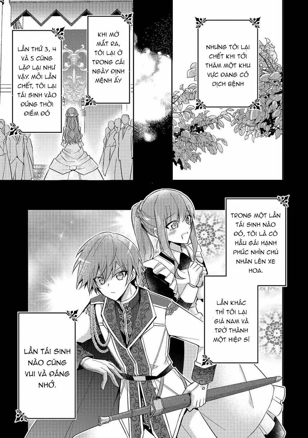 Trang truyện page_13 trong truyện tranh Loop 7-kaime No Akuyaku Reijou Wa Moto Tekikoku De Juukimama Na Hanayome Seikatsu O Mankitsu Suru - Chapter 1 - truyentvn.net