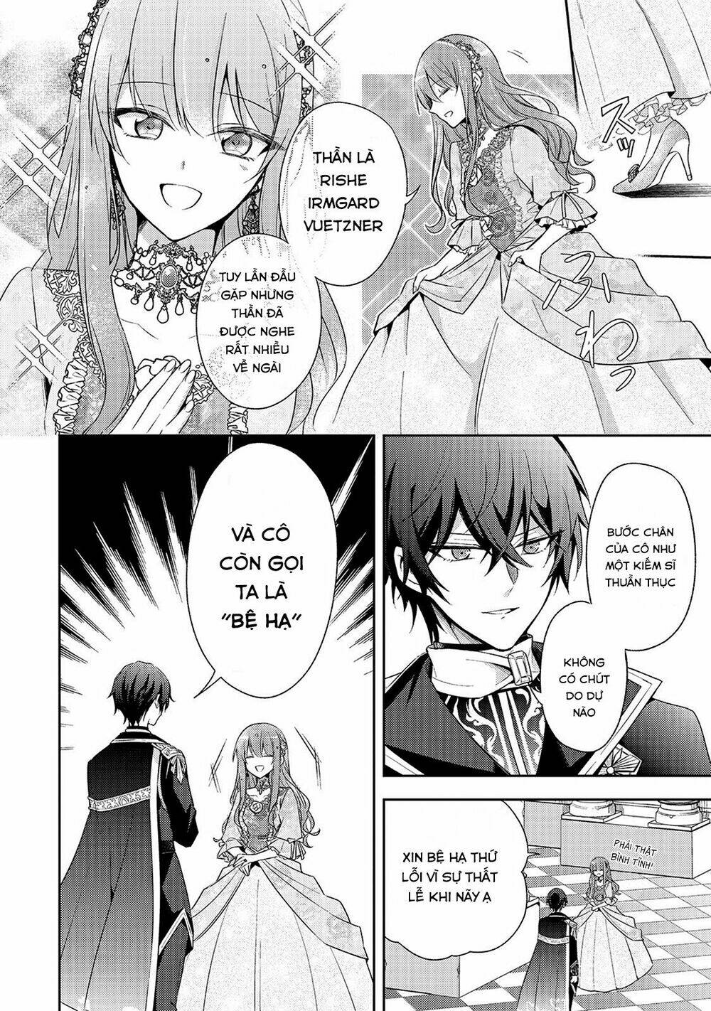 Trang truyện page_23 trong truyện tranh Loop 7-kaime No Akuyaku Reijou Wa Moto Tekikoku De Juukimama Na Hanayome Seikatsu O Mankitsu Suru - Chapter 1 - truyentvn.net