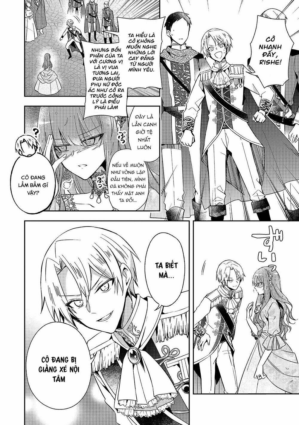 Trang truyện page_30 trong truyện tranh Loop 7-kaime No Akuyaku Reijou Wa Moto Tekikoku De Juukimama Na Hanayome Seikatsu O Mankitsu Suru - Chapter 1 - truyentvn.net