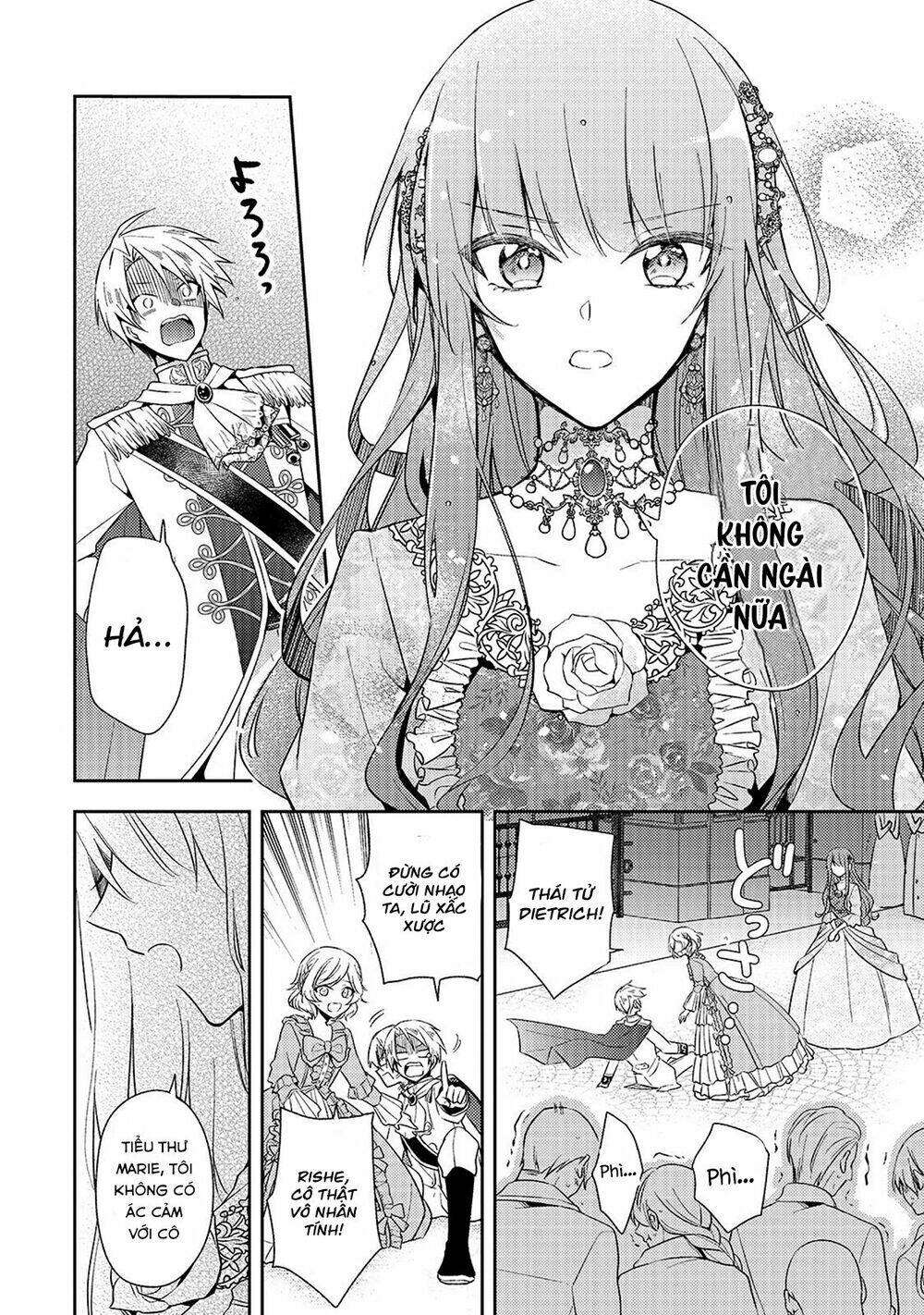 Trang truyện page_34 trong truyện tranh Loop 7-kaime No Akuyaku Reijou Wa Moto Tekikoku De Juukimama Na Hanayome Seikatsu O Mankitsu Suru - Chapter 1 - truyentvn.net