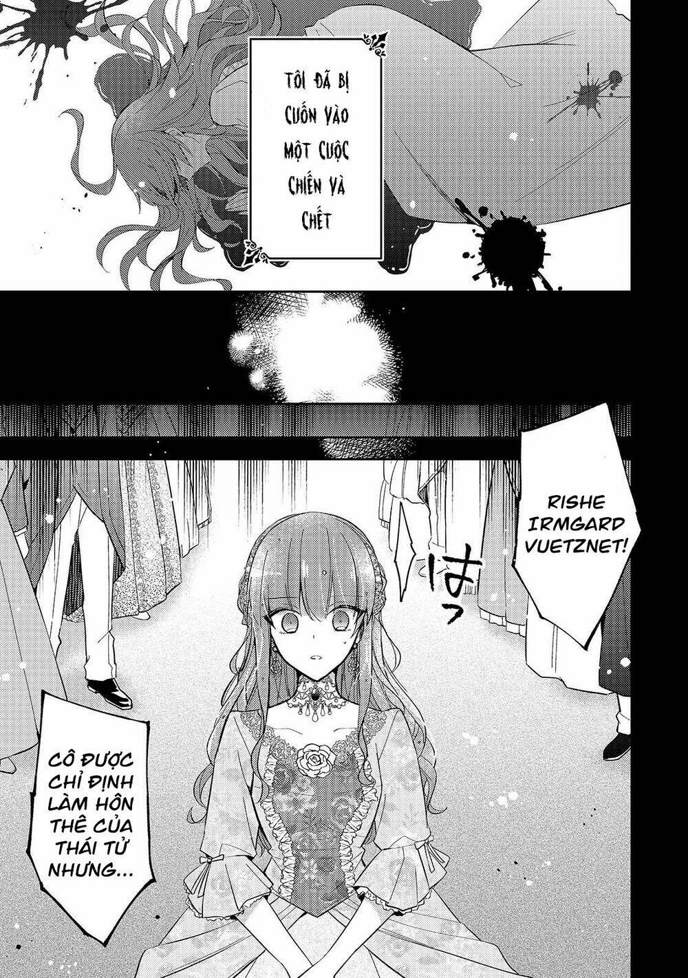 Trang truyện page_9 trong truyện tranh Loop 7-kaime No Akuyaku Reijou Wa Moto Tekikoku De Juukimama Na Hanayome Seikatsu O Mankitsu Suru - Chapter 1 - truyentvn.net