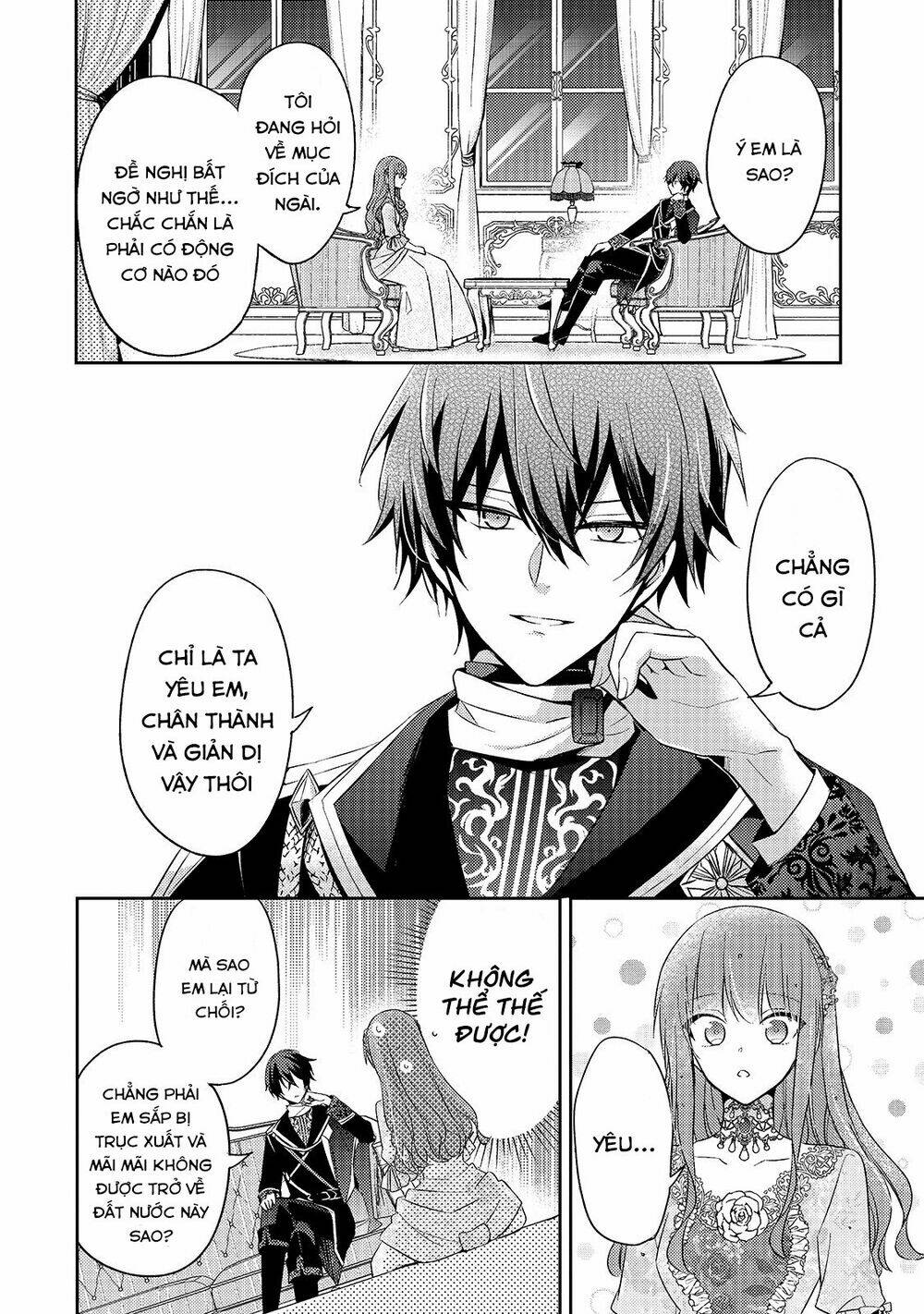 Trang truyện page_10 trong truyện tranh Loop 7-kaime No Akuyaku Reijou Wa Moto Tekikoku De Juukimama Na Hanayome Seikatsu O Mankitsu Suru - Chapter 2 - truyentvn.net