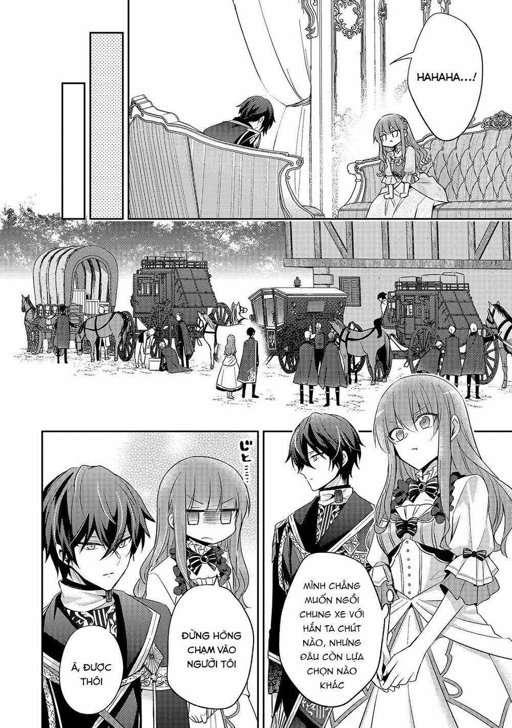 Trang truyện page_18 trong truyện tranh Loop 7-kaime No Akuyaku Reijou Wa Moto Tekikoku De Juukimama Na Hanayome Seikatsu O Mankitsu Suru - Chapter 2 - truyentvn.net