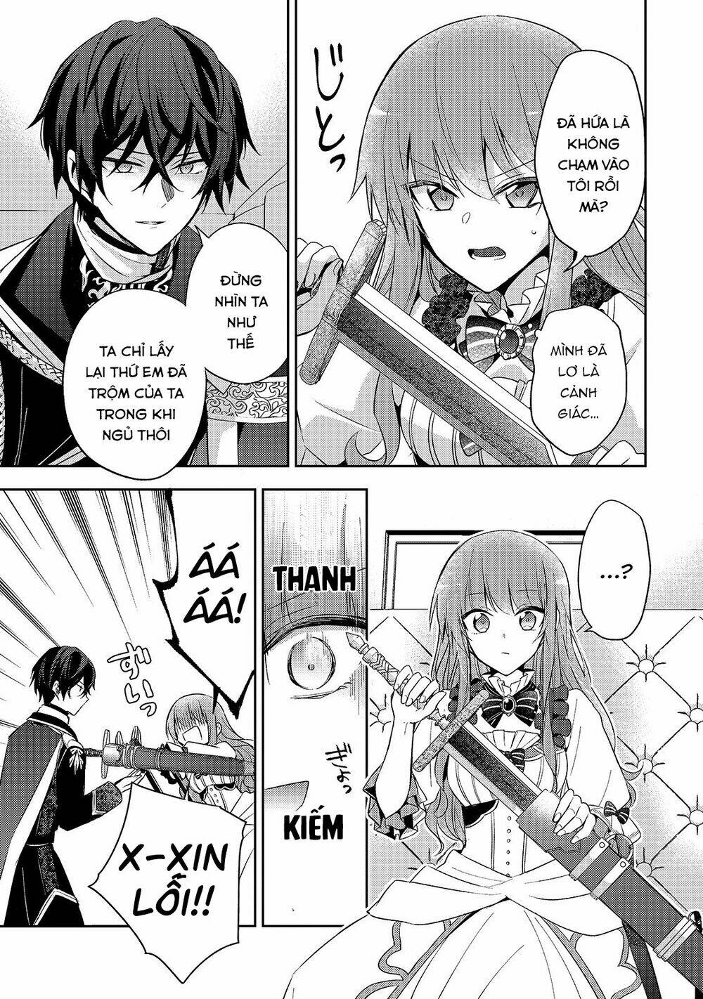 Trang truyện page_21 trong truyện tranh Loop 7-kaime No Akuyaku Reijou Wa Moto Tekikoku De Juukimama Na Hanayome Seikatsu O Mankitsu Suru - Chapter 2 - truyentvn.net