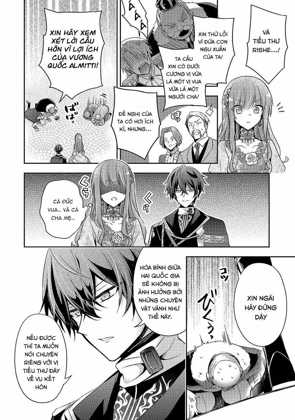 Trang truyện page_8 trong truyện tranh Loop 7-kaime No Akuyaku Reijou Wa Moto Tekikoku De Juukimama Na Hanayome Seikatsu O Mankitsu Suru - Chapter 2 - truyentvn.net