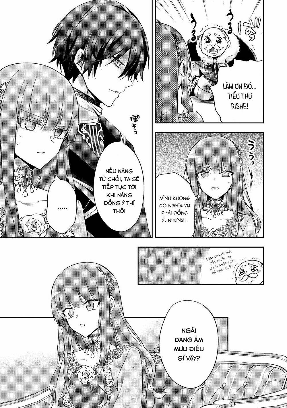 Trang truyện page_9 trong truyện tranh Loop 7-kaime No Akuyaku Reijou Wa Moto Tekikoku De Juukimama Na Hanayome Seikatsu O Mankitsu Suru - Chapter 2 - truyentvn.net